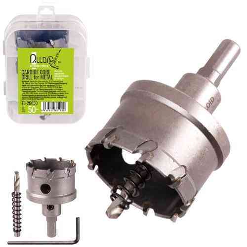 Свердло корончате твердосплавне по металу 50мм Alloid Одеса