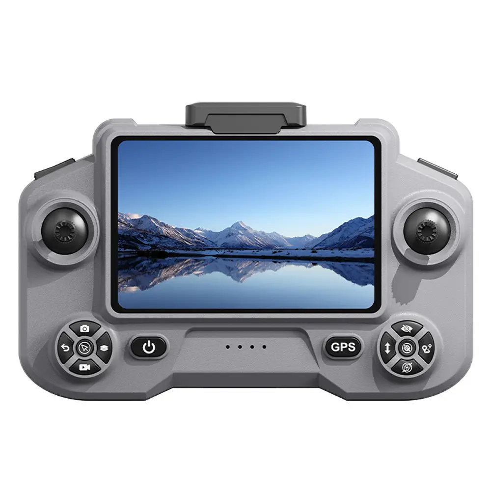 Квадрокоптер AE20 MAX GPS з пультом з екраном дальність до 3 км, час польоту до 25 хв Сірий Вінниця - фото 6