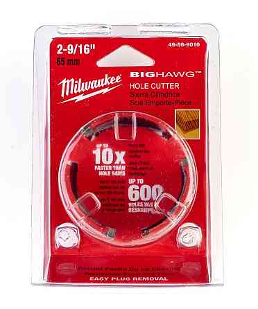 Коронка по дереву MILWAUKEE BIGHAW діаметр 65мм Одеса