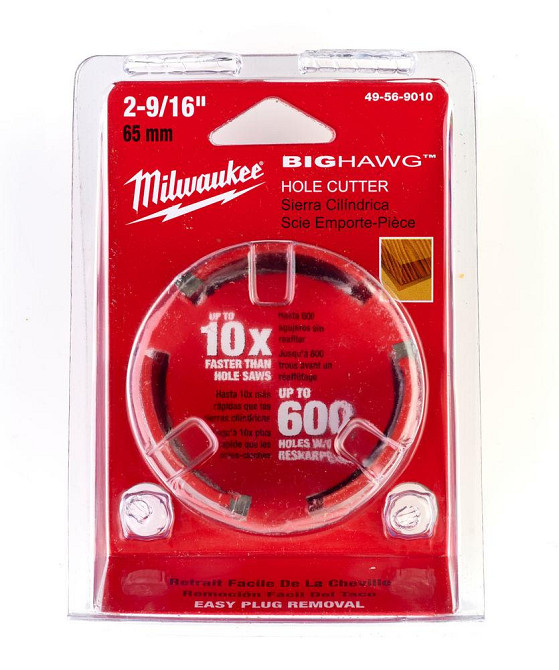 Коронка по дереву MILWAUKEE BIGHAW діаметр 65мм Одеса - фото 2