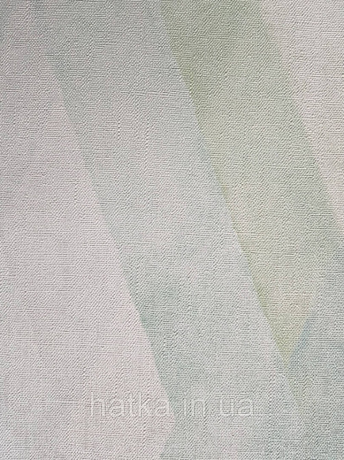 Шпалери вінілові на флізелін Marburg Shades смуги зигзаг розмиті з ефектом старіння сині бірюзові білі Київ - фото 3