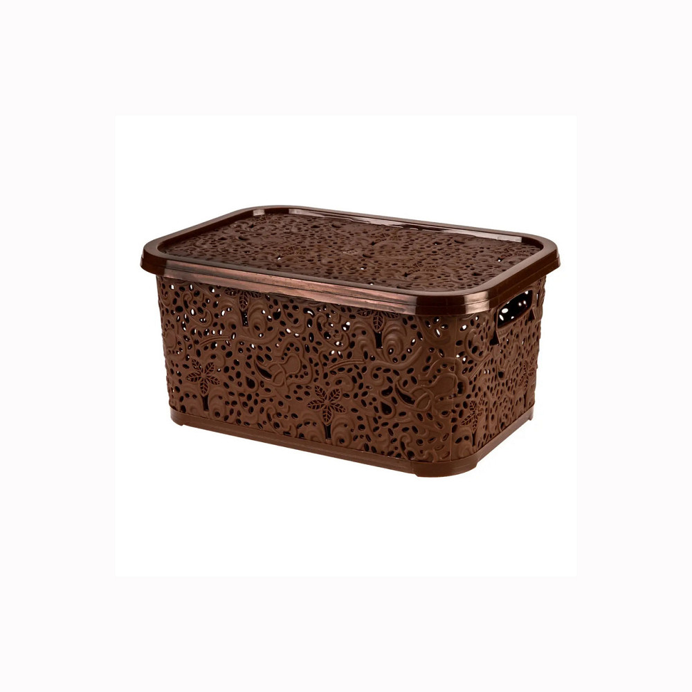 Корзинка с крышкой 