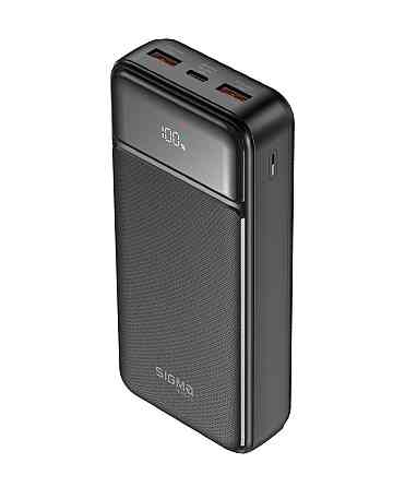 Універсальна мобільна батарея Sigma mobile XPower SI20A4QL 20000mAh Black (4827798799710) Чорний Харьков