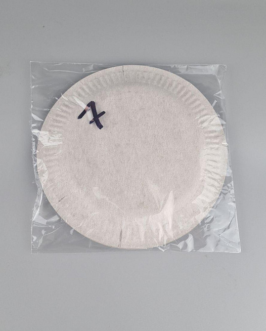 Паперова тарілка з малюнком 18 см "No 7" Сирінь 10 шт (1 пачка) Харків - фото 3