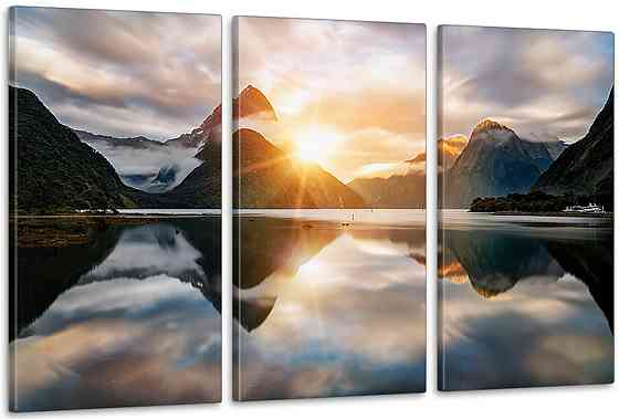 Модульная картина в гостиную / спальню   Природа   ART-107_3A 70х130 см Киев