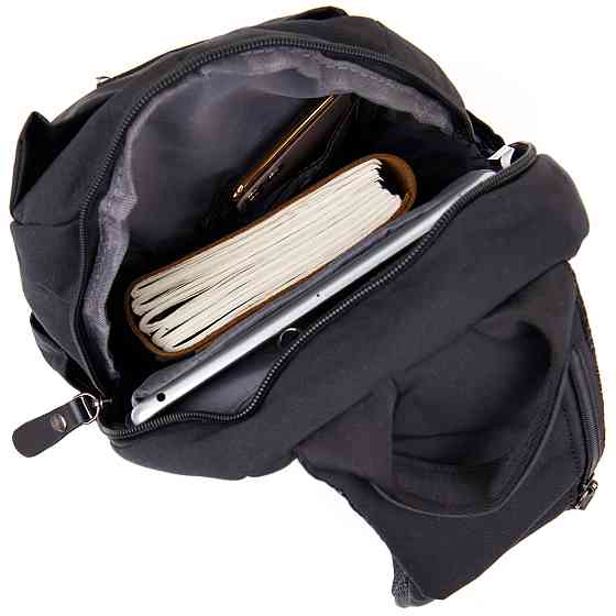 Сумка через плечо нейлон Vintage 20632 Черная Киев