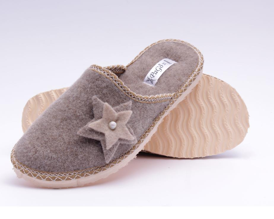 Хатні капці, кімнатні жіночі повстяні бежеві, 36-42 38 Одеса - фото 1