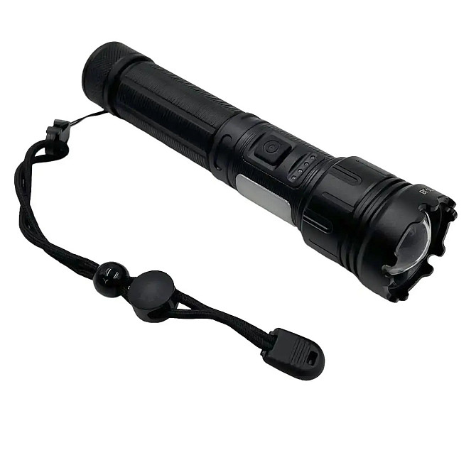 Ручний ліхтар BL-X75-P50 SMD zoom + PowerBank + магніт + Type-C 18650 (3+4 режими) Вінниця - фото 1