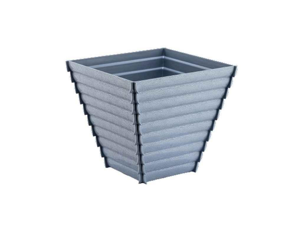 Горщик для квітів WOODEN (мікс) 2,3л ТМ ALYA PLASTIK Київ - фото 1
