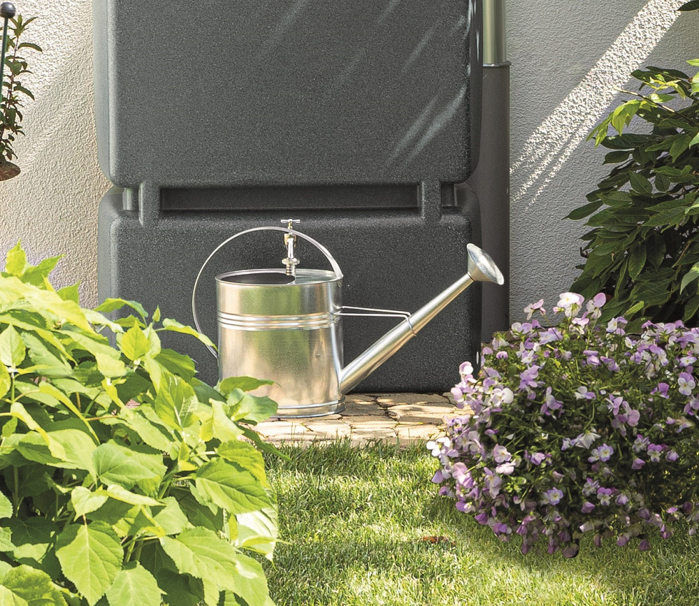 Кран для емкости для дождевой воды металлический Prosperplast TAP, серебристый Киев - изображение 3