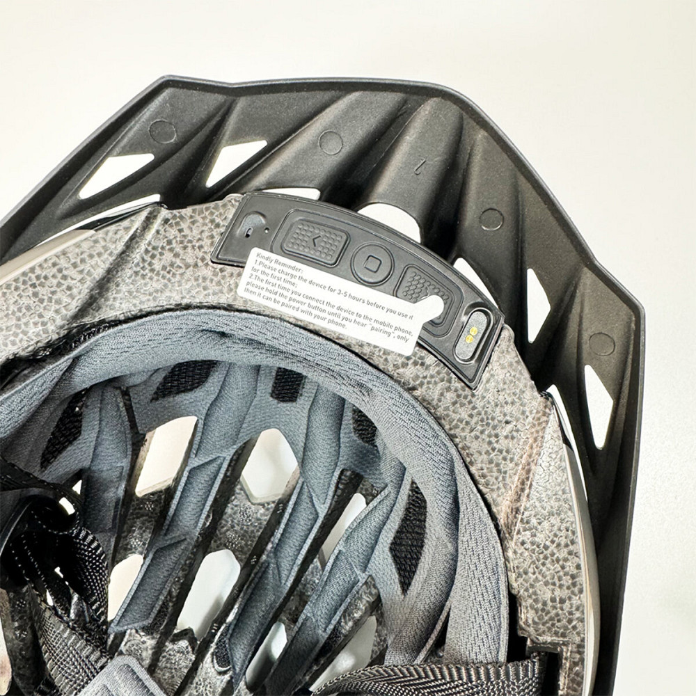 Захисний шолом Livall MT1 NEO (M) Black Grey (54-58см), акустика, мікрофон, сигнали поворотів та стопів, додаток, пульт BR80, Bluetooth (LIV-T0MT1N-62 Київ - фото 5