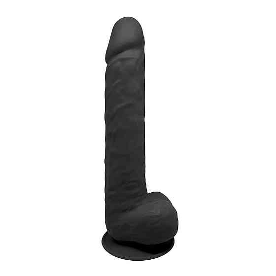 Фалоімітатор SilexD Kingston Black (MODEL 15in), двошаровий, силікон+Silexpan, діаметр 7 см Sex Aura Київ
