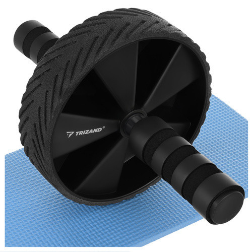 Роликове колеса для тренування преса з килимком Trizand (27668) Нововолинськ - фото 2