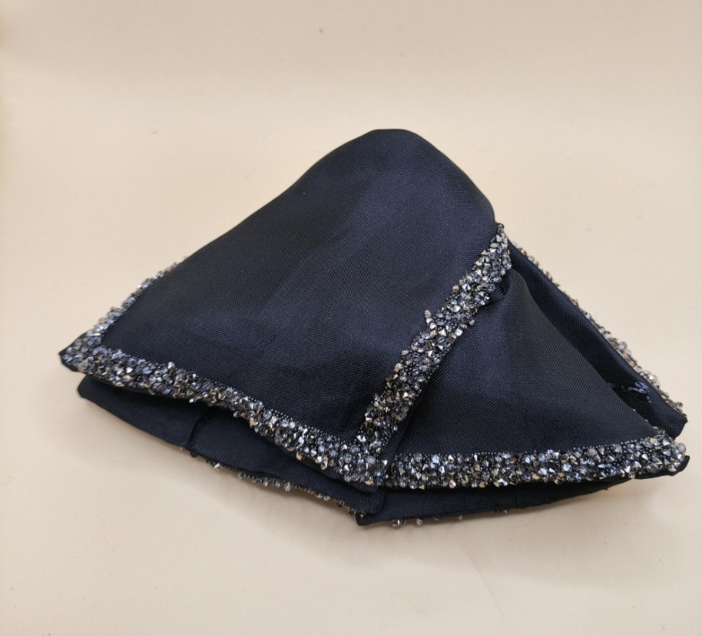 Заколка-крабік чорний бант-метелик Сміла - фото 6