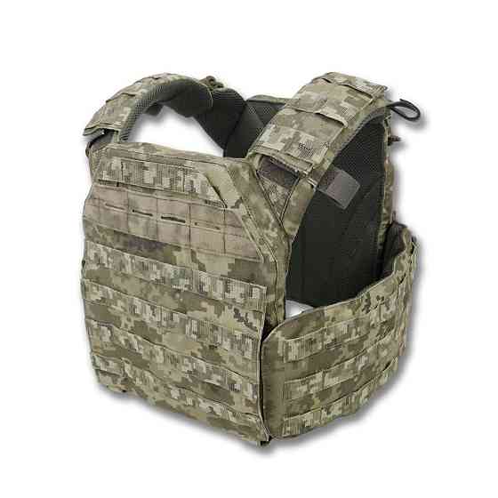 Чоловіча плитоноска піксель тактична плитоноска з швидким скиданням розвантажувальний жилет для зсу   WAR Львів