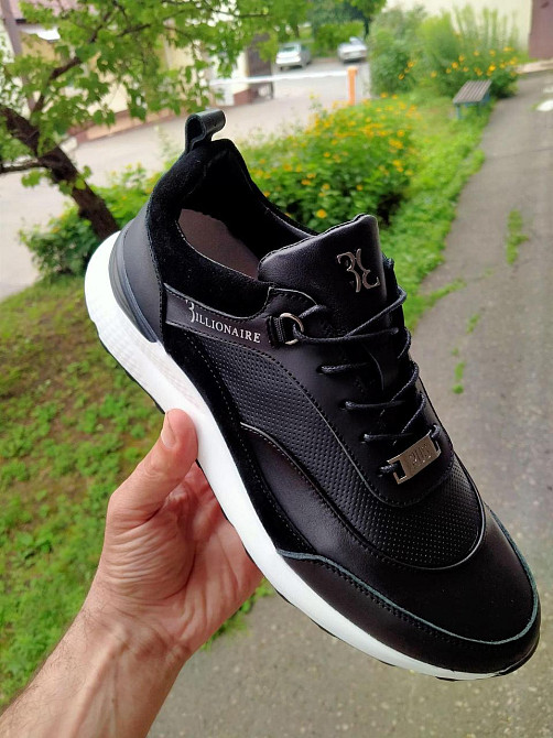 Шкіряні брендові чоловіче взуття чорного кольору М-163 більенер-ч/б Харьков - изображение 8