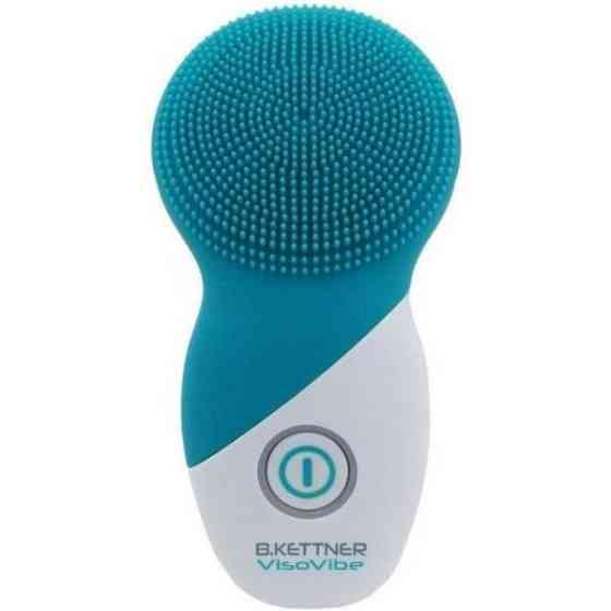 Силіконова щітка для обличчя Methode Brigitte Kettner VisoVibe (Aqua Blue): Професійний очищувальний масажер Київ