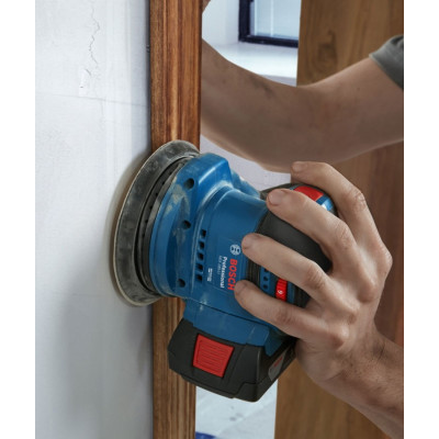 Шлифовальная машина Bosch GEX 185-LI, 18В, 125 мм, 6000-10000 об/мин (без АКБ и ЗУ) (0.601.3A5.020) Винница - изображение 6