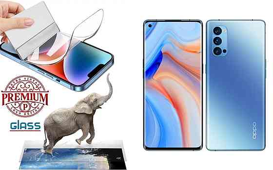 Полиуретановая пленка OPPO Reno 4 Pro, Premium, толщина 0,2 мм Киев