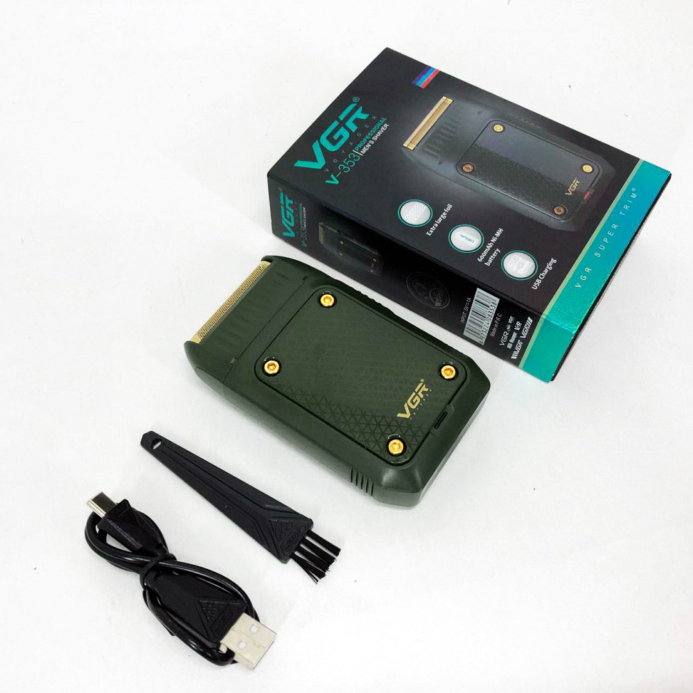 Бритва сеточная профессиональная VGR, Электрическая бритва для стрижки с влагозащитой TW-71 Львов - изображение 14