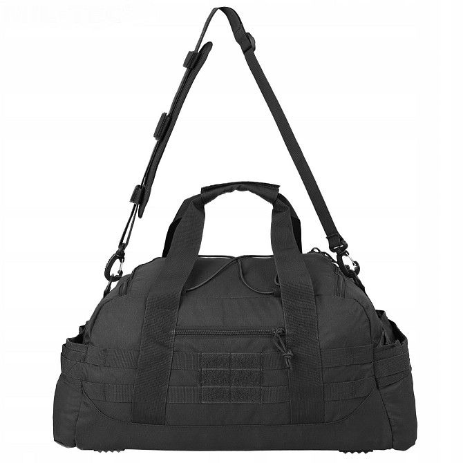 Тактична Сумка транспортна 25 літрів Mil-Tec "Combat Parachute Cargo" (13828002) Black Нововолинськ - фото 5