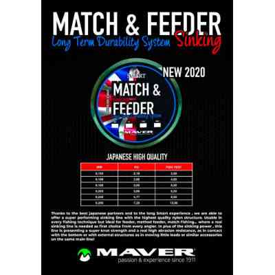 Леска Smart MatchFeeder Sinking 150m 0.260mm 7.25kg (1300.32.71) Винница