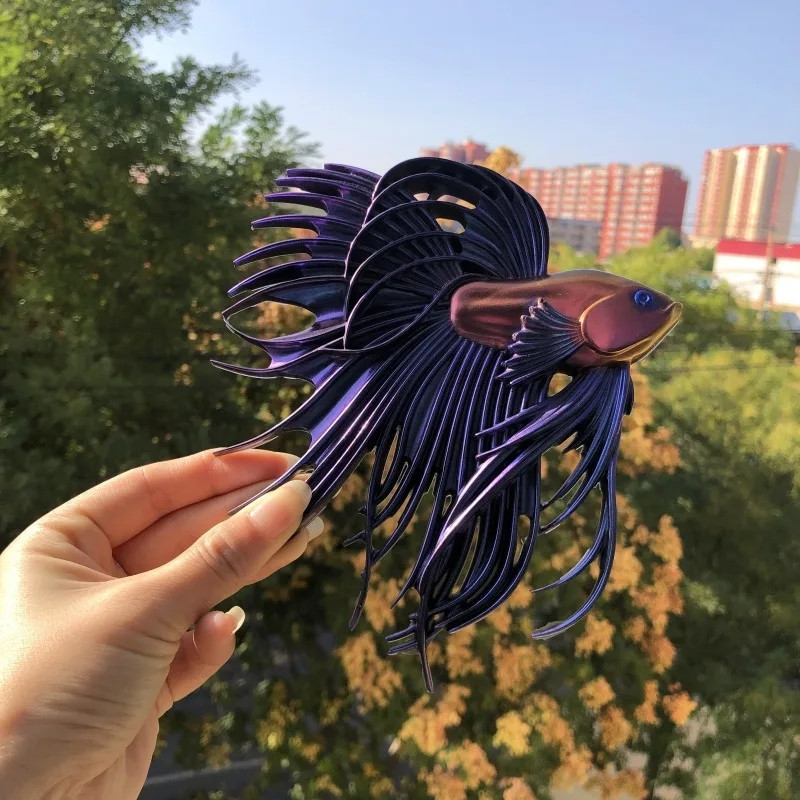 Молд силиконовый рыбка Петушок 182 на 175 мм серый Киев - изображение 6