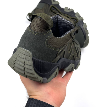 Військові чоловічі демісезонні оливкові кросівки на Gore-Tex , чоловічі тактичні якісні кросівки Львів