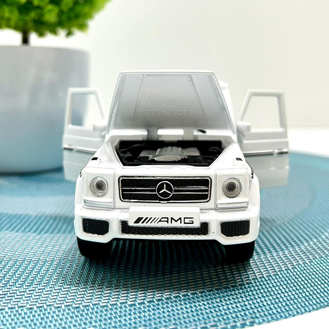 Машина TK Uniion Group Auto Expert Mercedes Gelonendewagen Гелендваген 1:32 Біла (LF - 16127) Чернігів - фото 10