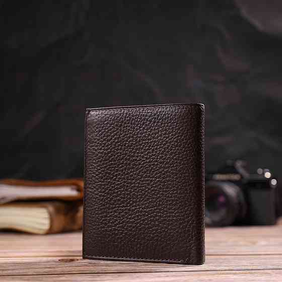 Компактний гаманець для чоловіків із натуральної шкіри флотар (CANPELLINI) Київ