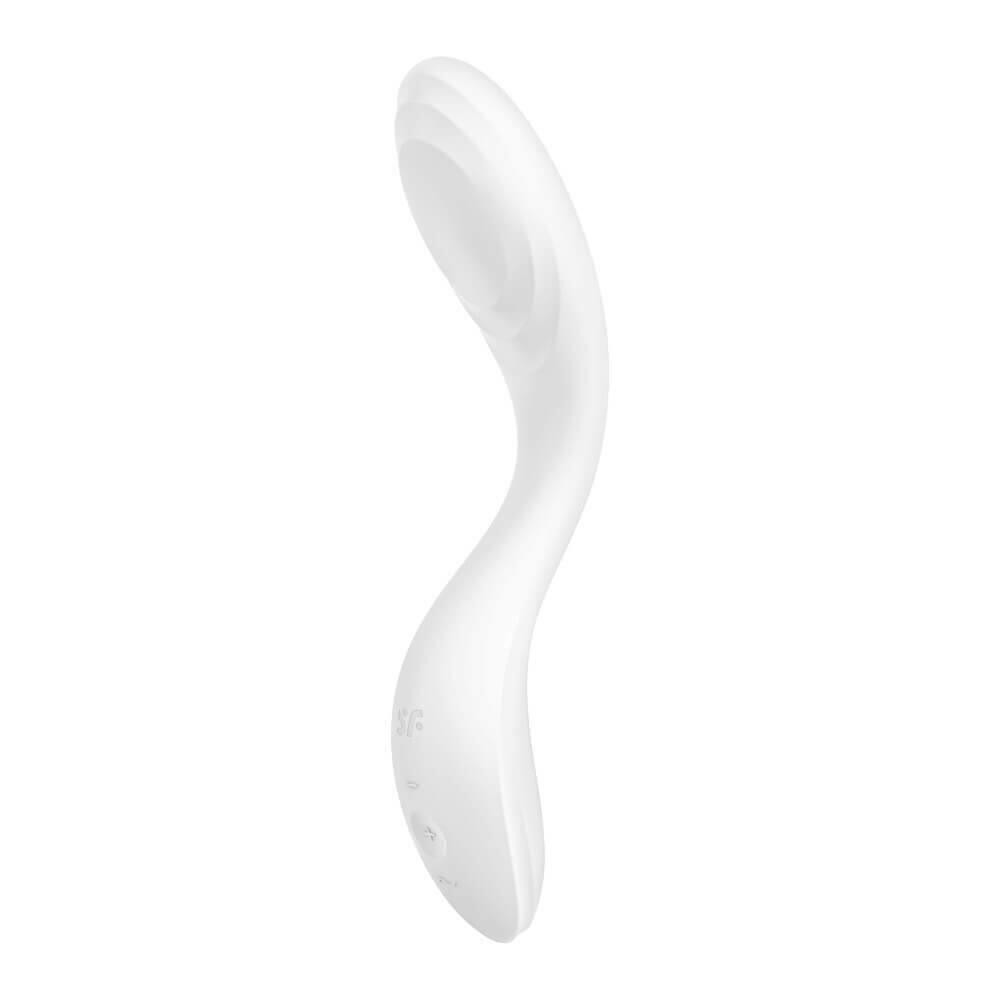 Вибратор с подвижным шариком Satisfyer Rrrolling Pleasure для точечной стимуляции точки G, белый Sex Aura Киев - изображение 3