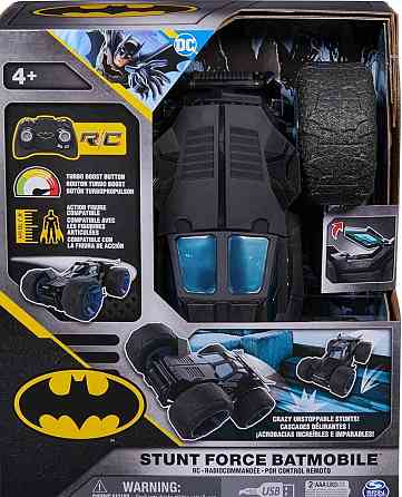 Машинка Бэтмен Бэтмобиль на радиоуправлении Batmobile Stunt Force. Харьков