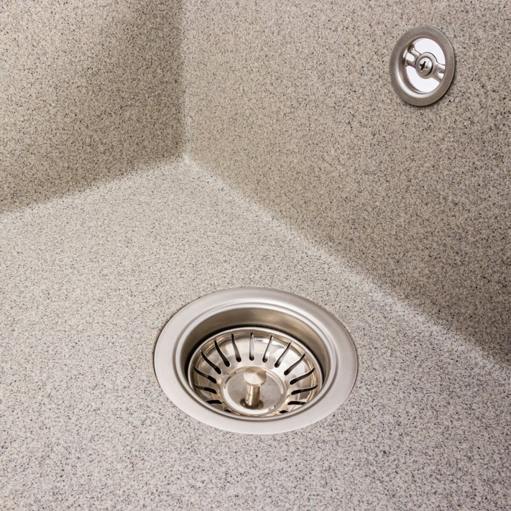 VALESO Гранітна мийка VALESO CRIPTA 6550 матова Сіра Коломия - фото 14