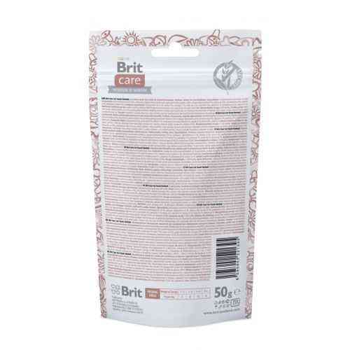 Функціональні ласощі Brit Care Hairball з качкою для котів, 50г Київ