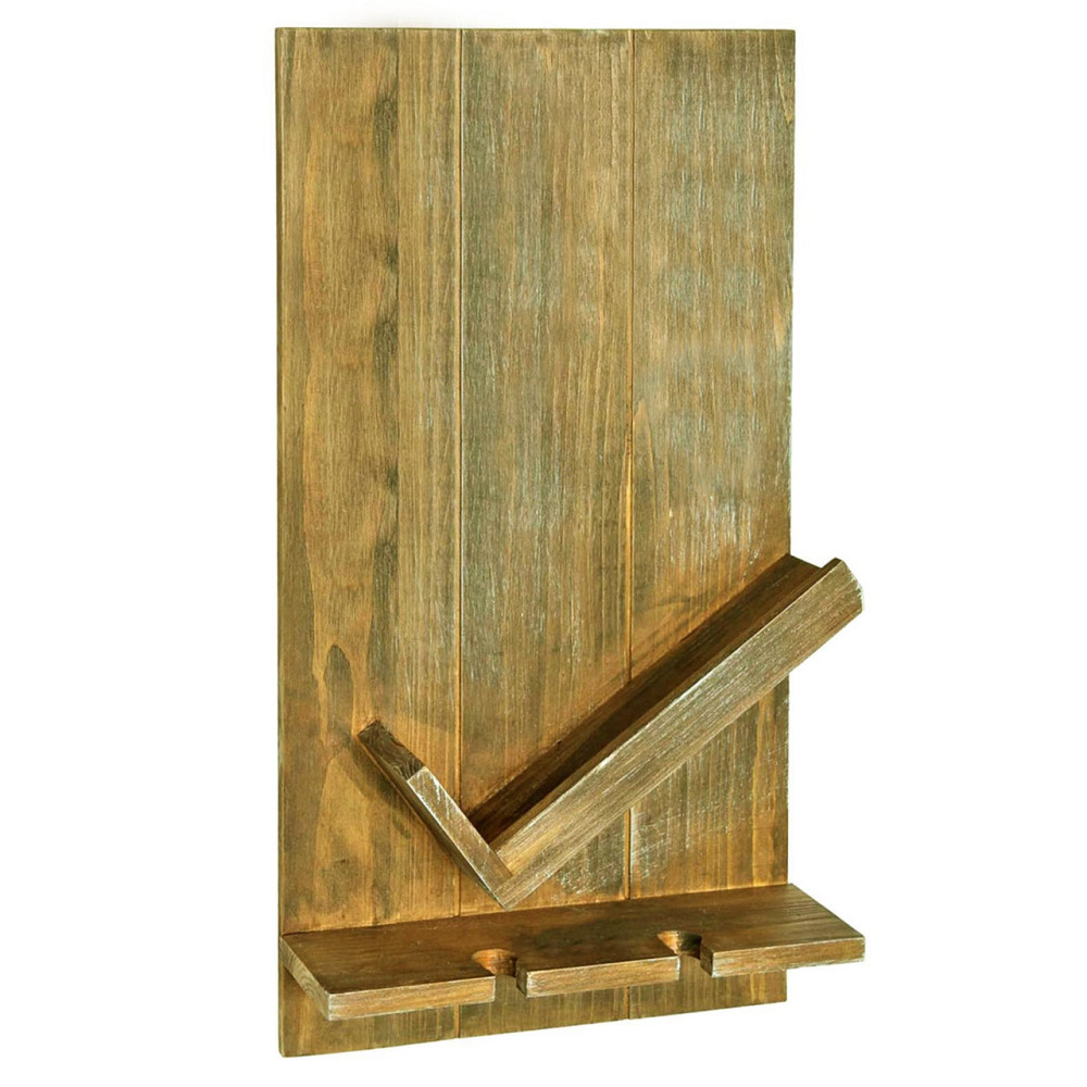 Настенная винная полка 