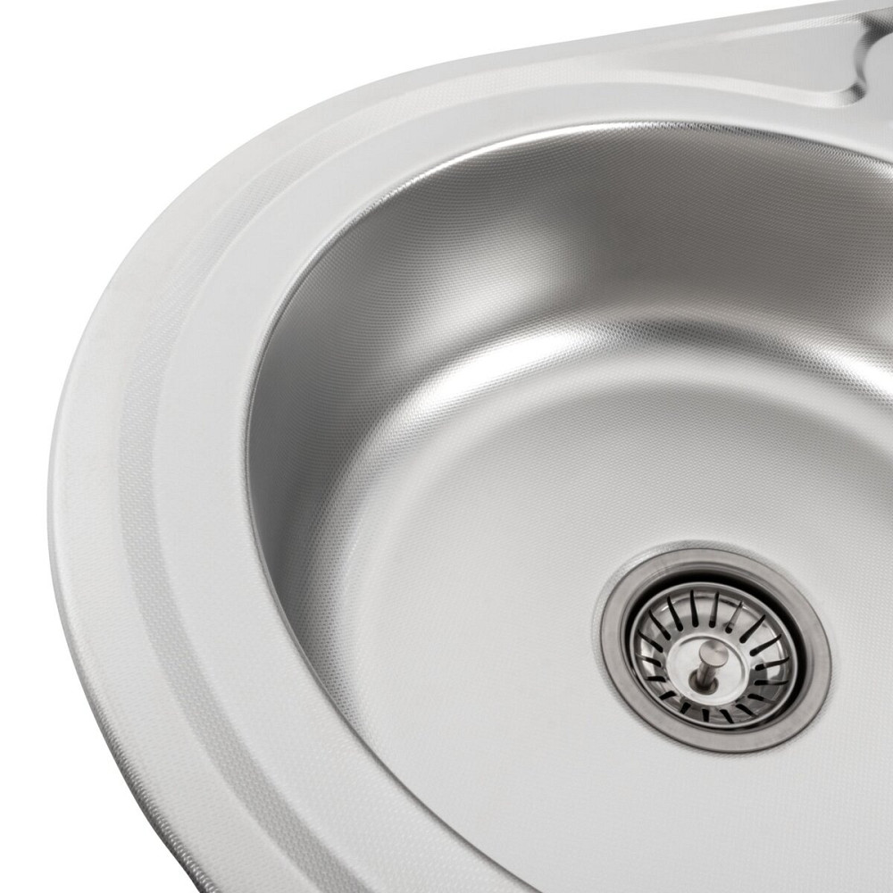 VALESO Кухонна мийка з нержавіючої сталі Valeso ДЕКОР 7750 (0,6/170 мм) Киев - изображение 4