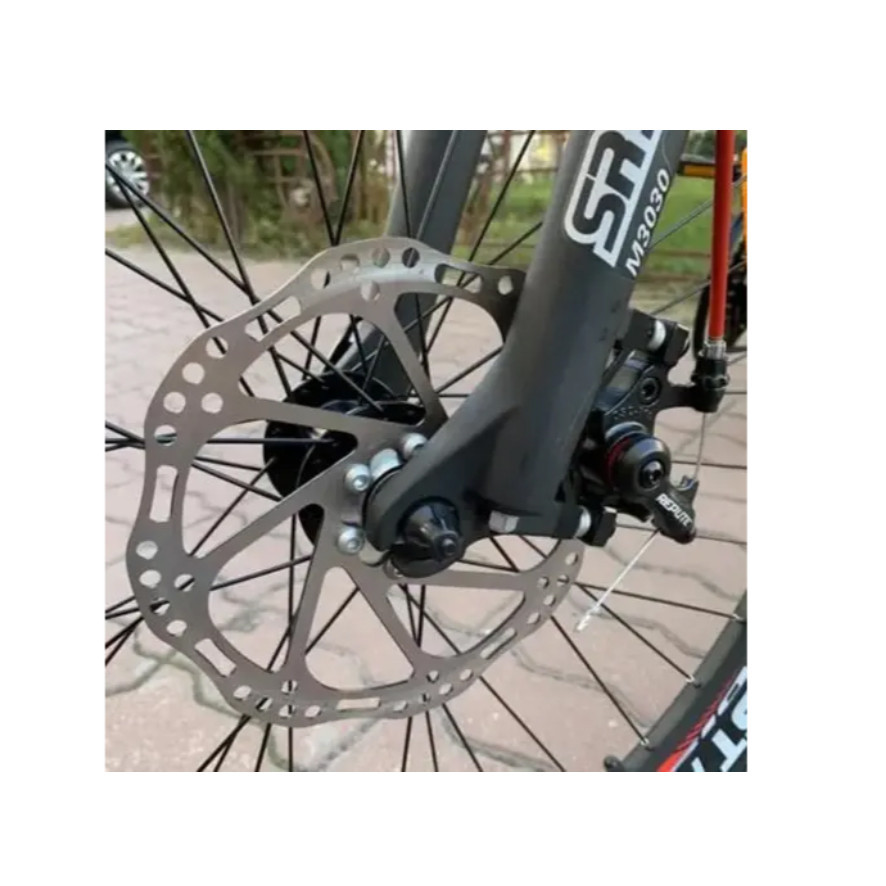 Гальмо велосипеда дискове переднє Repute DSC310F+RPT005 ротор 160 мм., F160/R140 Бровари - фото 2