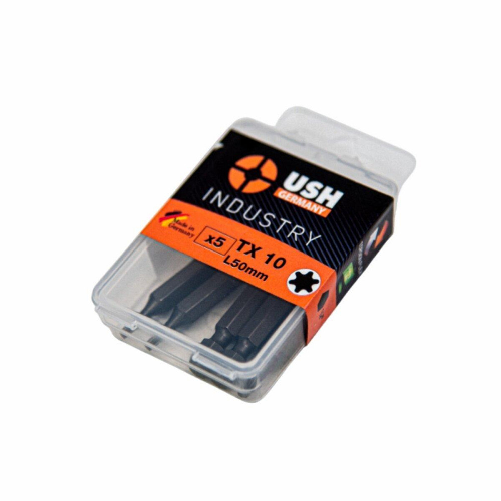 Насадка викруткова USH Industry TORX T10 x 50 мм подовжена Torsion Уп. 5 шт. Одеса - фото 2
