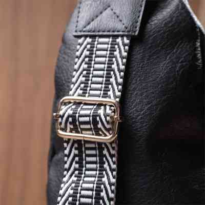 Сумка Vintage З екошкіри Чорна (22781) Вінниця