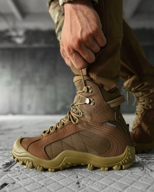 Gepard Bravo S кайот Мужские Берцы Тактические ботинки гепард браво ск Одесса - изображение 1