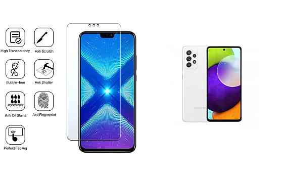 Защитное стекло NeoGlass для Samsung Galaxy A72, Galaxy A73 5G – ультрапрозрачное и устойчивое Киев