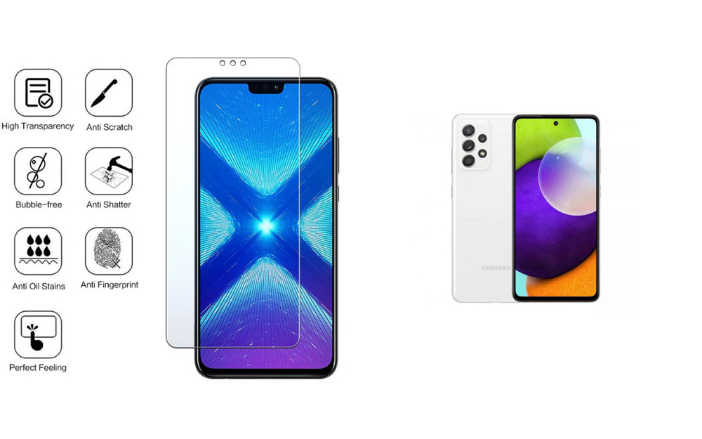 Защитное стекло NeoGlass для Samsung Galaxy A72, Galaxy A73 5G – ультрапрозрачное и устойчивое Киев - изображение 4