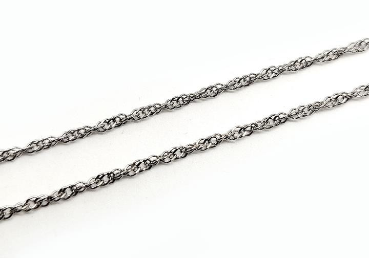 Ланцюжок на шию класика срібляста Київ - фото 1