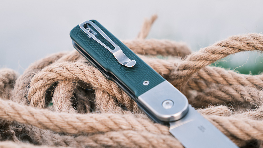 Ніж складаний Ganzo G767-GB зелений Киев - изображение 4