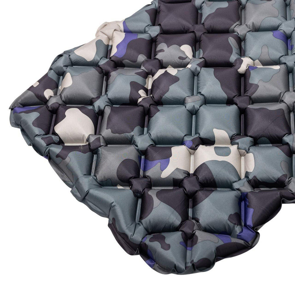 Надувний туристичний матрас для палатки 190х55 см Хаки Київ - фото 9