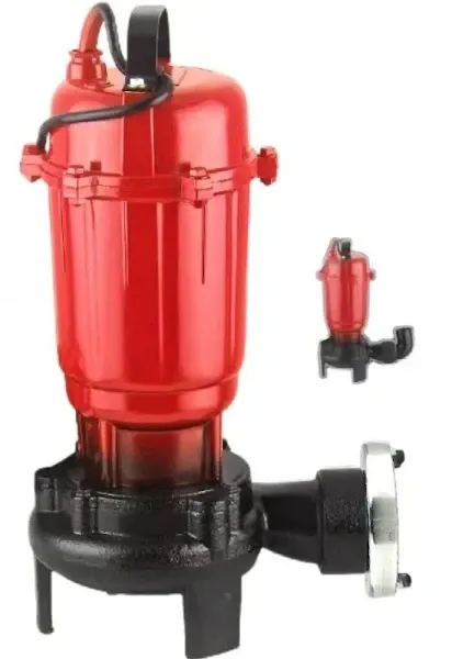 Погружной, вертикальный  фекальный  Насос 3750 Вт, высота подъема 28м, глубина 8м, напор 12м для грязных вод Одесса - изображение 2