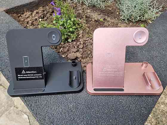 Безпровідна зарядка для телефону Smart Charger W30 4в1 10W Луцк