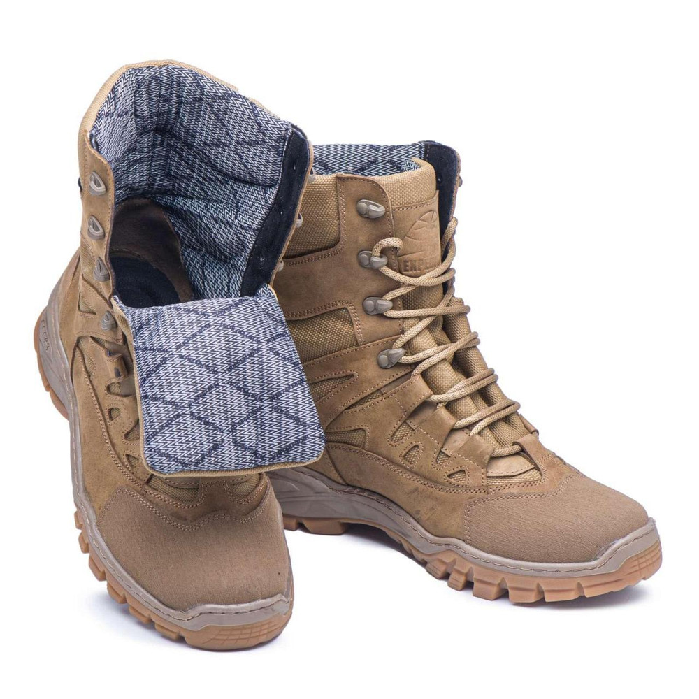 Берцы зимние койот теплые PREDATOR-8011 водонепроницаемые тактические военные ботинки ЗСУ Харьков - изображение 6