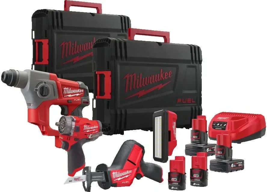 Milwaukee M12Fpp4C-624Peu Zestaw Powerpack In2 Київ - фото 1
