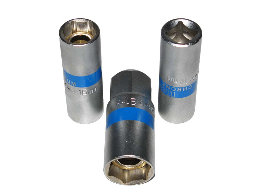 Свічкова головка з магнітом 21мм 1/2&quot; KingRoy Вінниця - фото 1